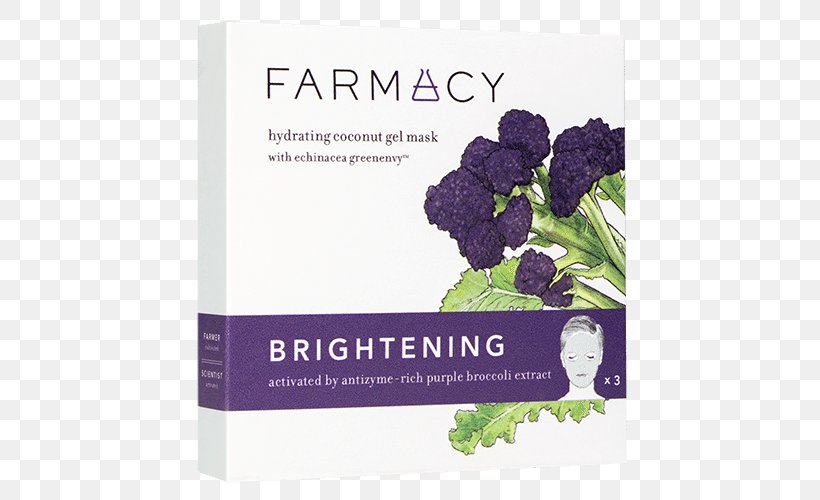 Farmacy BRIGHTENING Coconut Gel Mask Natural Skin Care Cosmetics, PNG, 500x500px, Watercolor, Cartoon, Flower, Frame, Heart Download Free