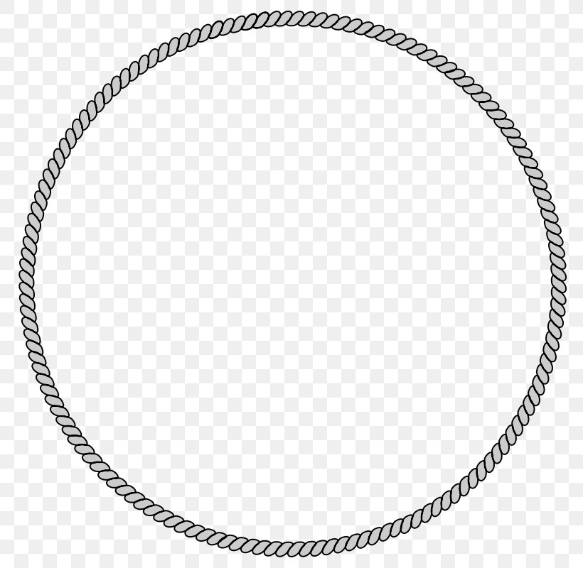 Rope Ring Clip Art, PNG, 800x800px, Rope, Black And White, Body Jewelry, Chain, Hardware Accessory Download Free