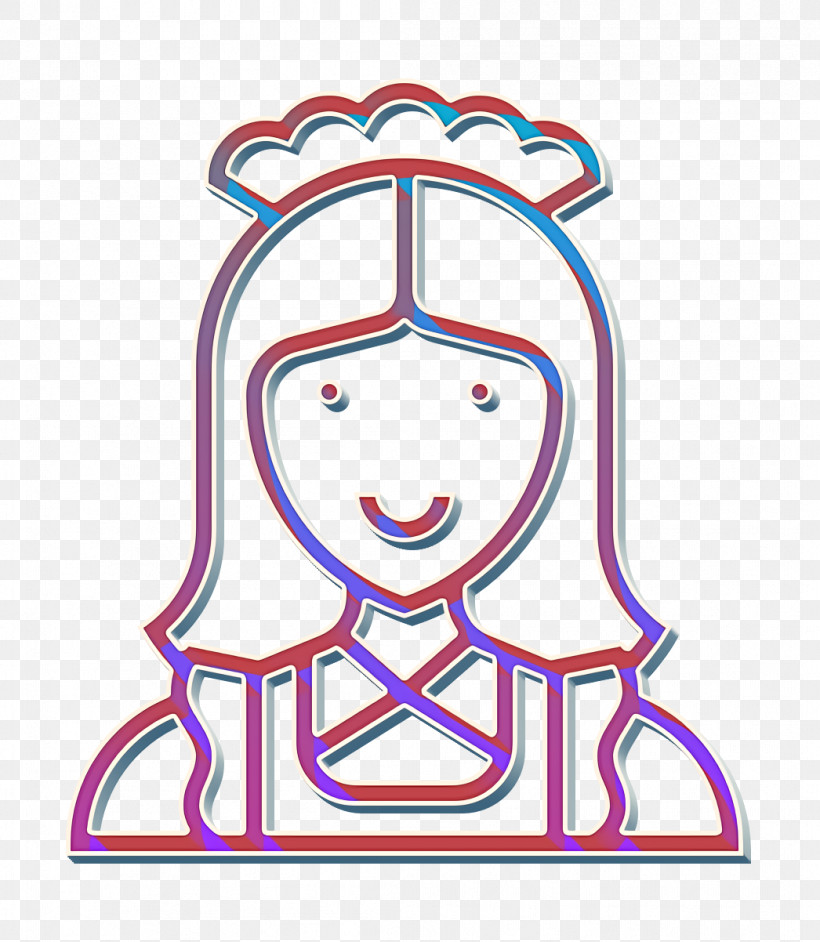 Maid Icon Careers Women Icon, PNG, 1046x1202px, Maid Icon, Careers Women Icon, Line, Line Art, Sticker Download Free