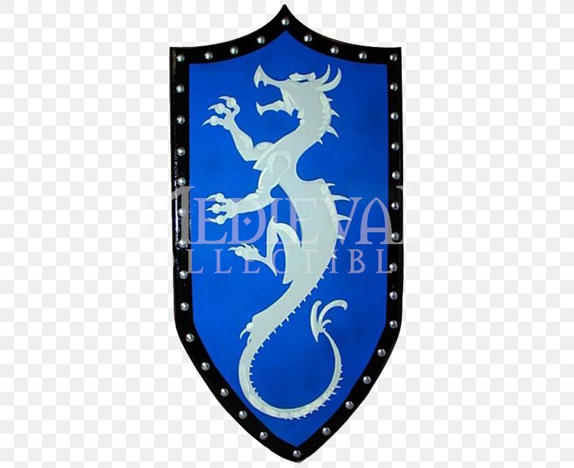 Shield Middle Ages Knight Dragon Viking Ships, PNG, 669x669px, Shield, Buckler, Coat Of Arms, Dragon, Electric Blue Download Free