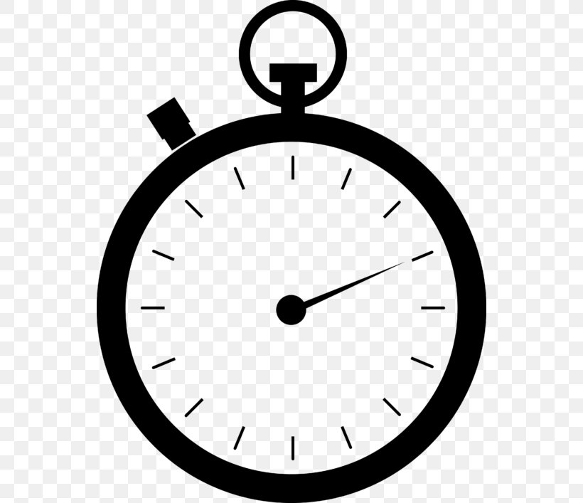 Stopwatch Clock Download Clip Art, PNG, 548x707px, Stopwatch, Alarm Clock, Black And White, Clock, Home Accessories Download Free