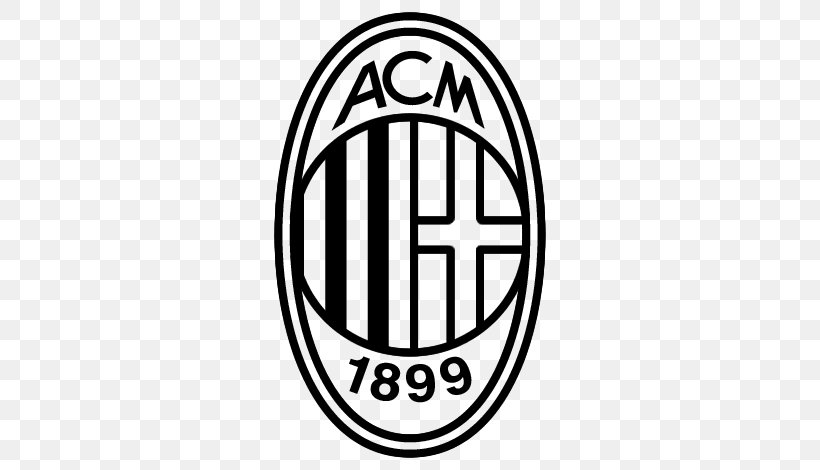 A.C. Milan Serie A Inter Milan Desktop Wallpaper Football, PNG, 600x470px, Ac Milan, Area, Black And White, Brand, Decal Download Free