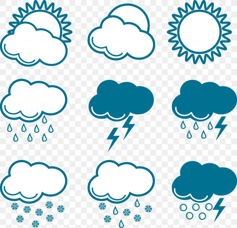 Clip Art, PNG, 2244x2165px, Rain, Area, Black And White, Blue, Cloud Download Free