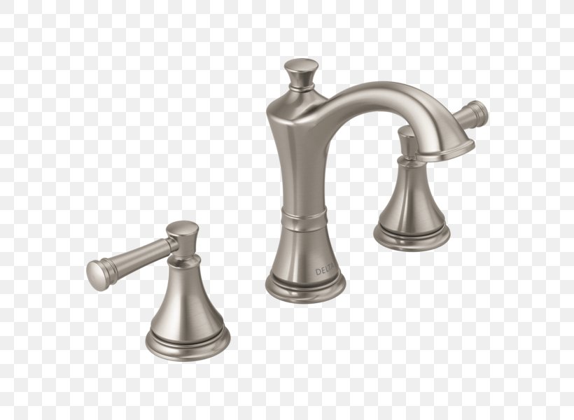 Faucet Handles & Controls Brushed Metal Baths Bathroom EPA WaterSense, PNG, 600x600px, Faucet Handles Controls, Bathroom, Baths, Bathtub Accessory, Brass Download Free