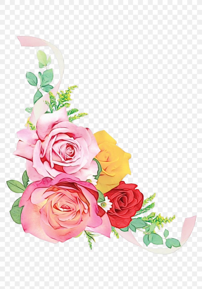 Garden Roses, PNG, 1050x1500px, Watercolor, Bouquet, Cut Flowers, Flower, Garden Roses Download Free