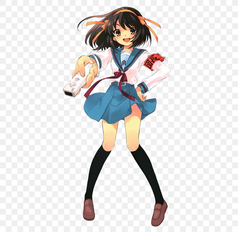 Mikuru Asahina Yuki Nagato Suzumiya Haruhi No Gekidou Haruhi Suzumiya Hare Hare Yukai, PNG, 401x800px, Watercolor, Cartoon, Flower, Frame, Heart Download Free