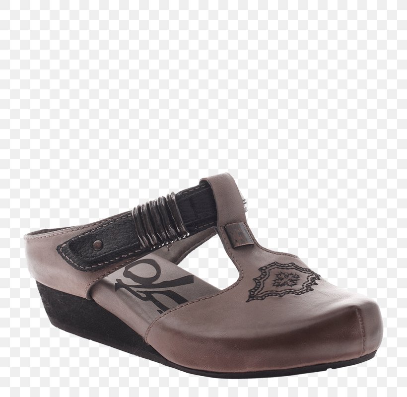 Wedge Slip-on Shoe Leather Clog, PNG, 800x800px, Wedge, Boot, Brown, Clog, Clothing Download Free