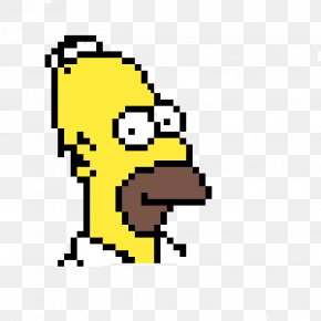 Minecraft Pixel Art Homer Simpson