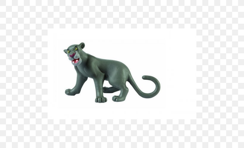 Bagheera The Jungle Book Baloo Kaa Shere Khan, PNG, 500x500px, Bagheera, Action Toy Figures, Animal Figure, Baloo, Big Cats Download Free