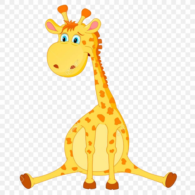 Giraffe Vector Graphics Clip Art Illustration, PNG, 1300x1300px, Giraffe, Animal Figure, Cartoon, Drawing, Giraffidae Download Free