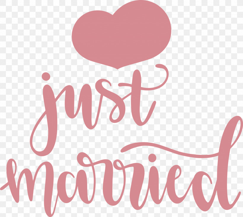 Just Married Wedding, PNG, 3000x2683px, Just Married, Heart, Logo, M095, Meter Download Free