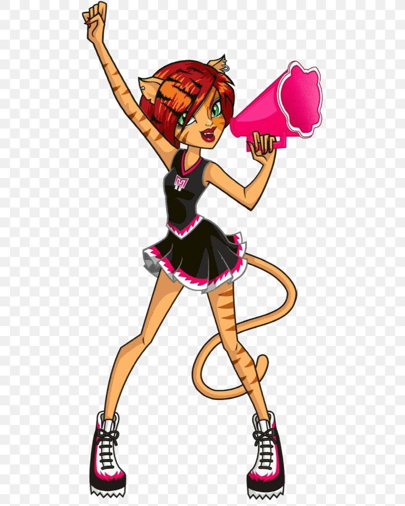 Monster High Freak Du Chic Toralei Frankie Stein Barbie Werecat, PNG, 500x1024px, Watercolor, Cartoon, Flower, Frame, Heart Download Free
