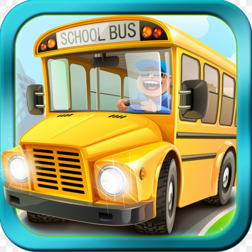 School Bus Yellow, PNG, 1024x1024px, Bus, Automotive Design, Bus Driver, Car, Commercial Vehicle Download Free