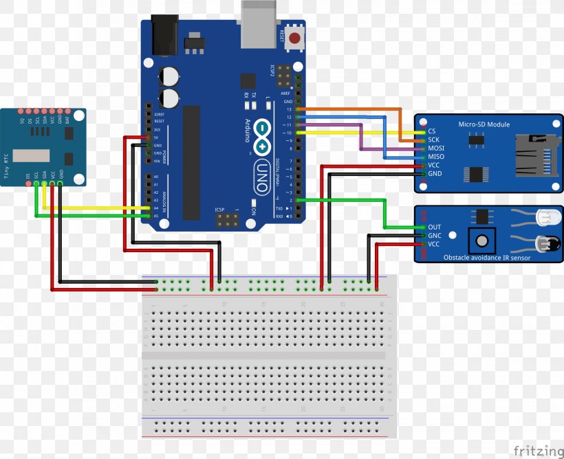 Arduino Serial Peripheral Interface OLED I²C Real-time Clock, PNG, 1935x1578px, Arduino, Circuit Component, Circuit Prototyping, Computer Co, Computer Monitors Download Free