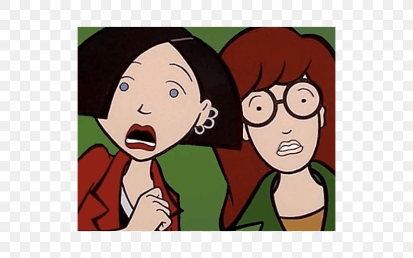 Jane Lane Daria Morgendorffer Daria's Inferno Television YouTube, PNG, 512x512px, Watercolor, Cartoon, Flower, Frame, Heart Download Free