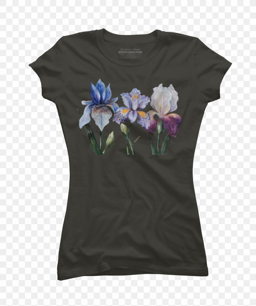 T-shirt Hoodie Petal Sleeve Purple, PNG, 1500x1800px, Tshirt, Clothing, Flower, Gift, Hoodie Download Free