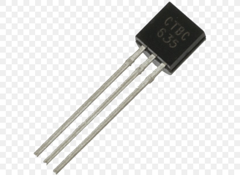 Bipolar Junction Transistor NPN TO-92 BC548, PNG, 599x599px, Transistor, Amplifier, Bipolar Junction Transistor, Circuit Component, Electronic Component Download Free