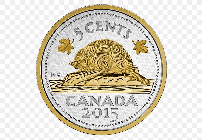 Canada Beaver Silver Coin Nickel, PNG, 570x570px, Canada, Beaver, Cash, Cent, Coin Download Free