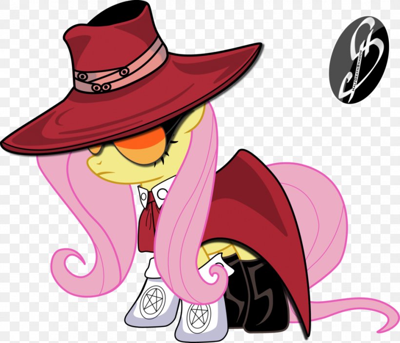 Hellsing Alucard Pony Fluttershy Abraham Van Helsing, PNG, 964x828px, Watercolor, Cartoon, Flower, Frame, Heart Download Free