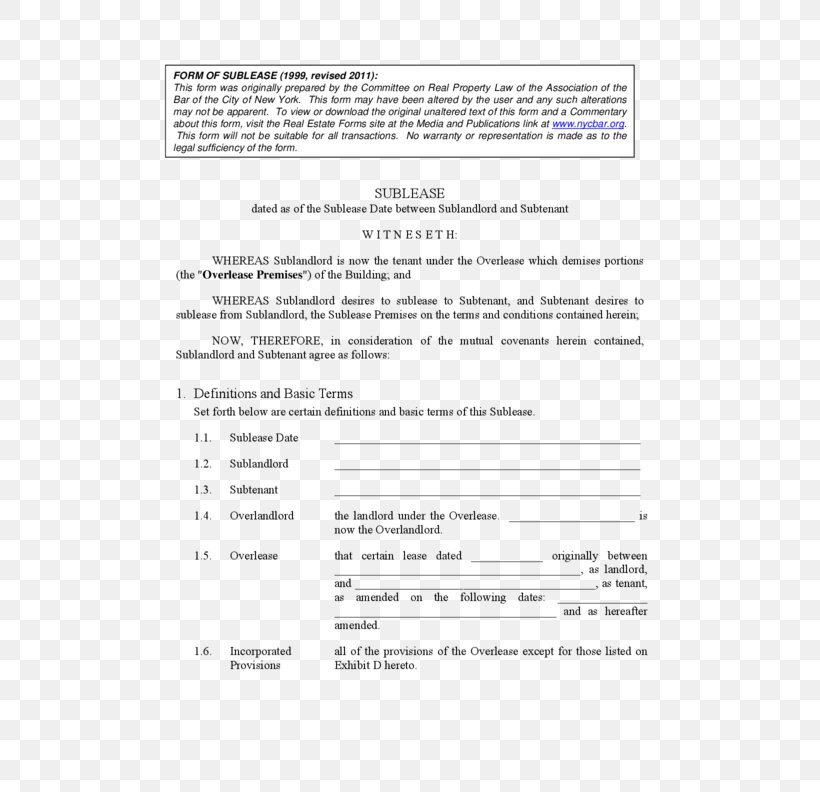 New York City Rental Agreement Document Contract Form, PNG, 612x792px, New York City, Area, Contract, Document, Form Download Free