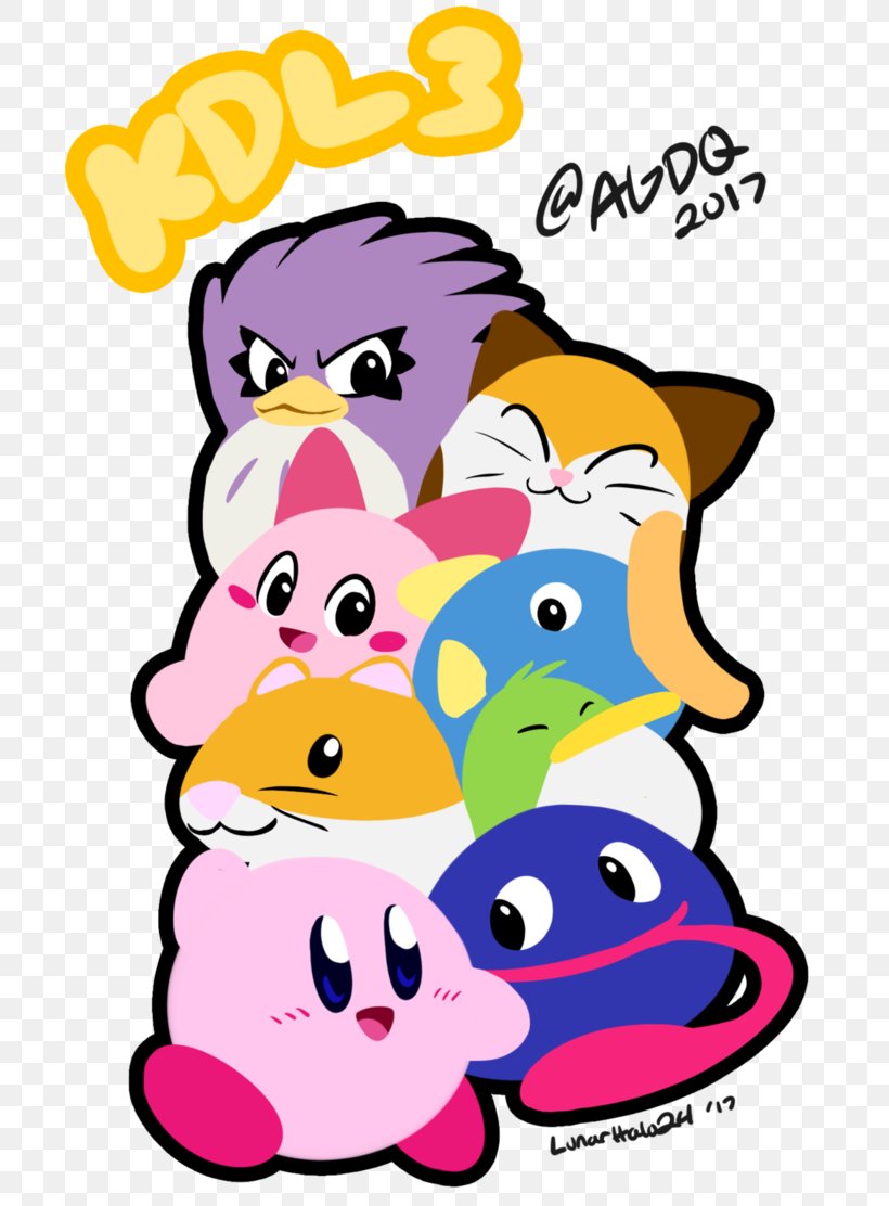 Kirby's Dream Land 3 Video Game Art, PNG, 719x1112px, Video Game, Area, Art, Artist, Artwork Download Free