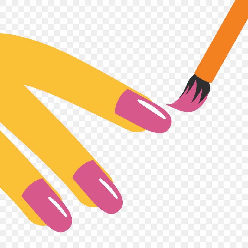 Nail Polish Emoji Nail Art Manicure, PNG, 1024x1024px, Nail, Brand, Color, Cosmetics, Emoji Download Free