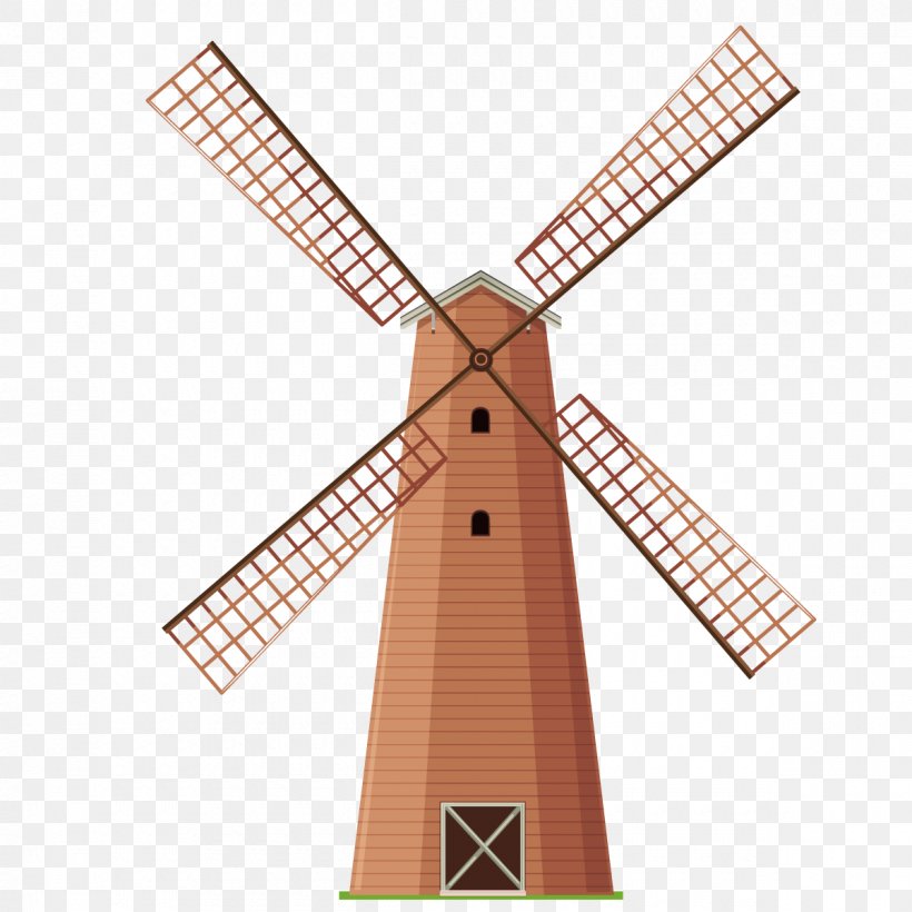 Pitstone Windmill Vector Graphics Illustration Image, PNG, 1200x1200px, Windmill, Building, Drawing, Mill, Photography Download Free