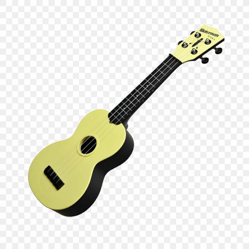 Ukulele Acoustic Guitar Kala Makala Waterman Acoustic-electric Guitar Cavaquinho, PNG, 1000x1000px, Watercolor, Cartoon, Flower, Frame, Heart Download Free