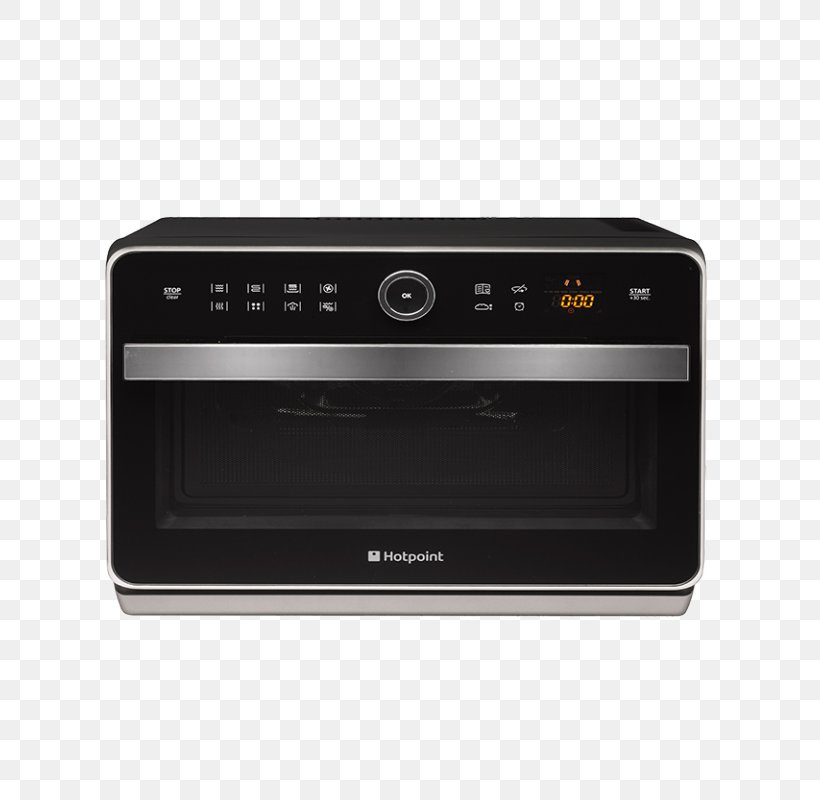 Microwave Ovens Small Appliance Hotpoint MWH2421MB 24L 750Wフリースタンディング・マイクロウェーブ・ブラック【楽天海外直送】, PNG, 800x800px, Microwave Ovens, Audio Receiver, Cooking, Cooking Ranges, Electronic Instrument Download Free