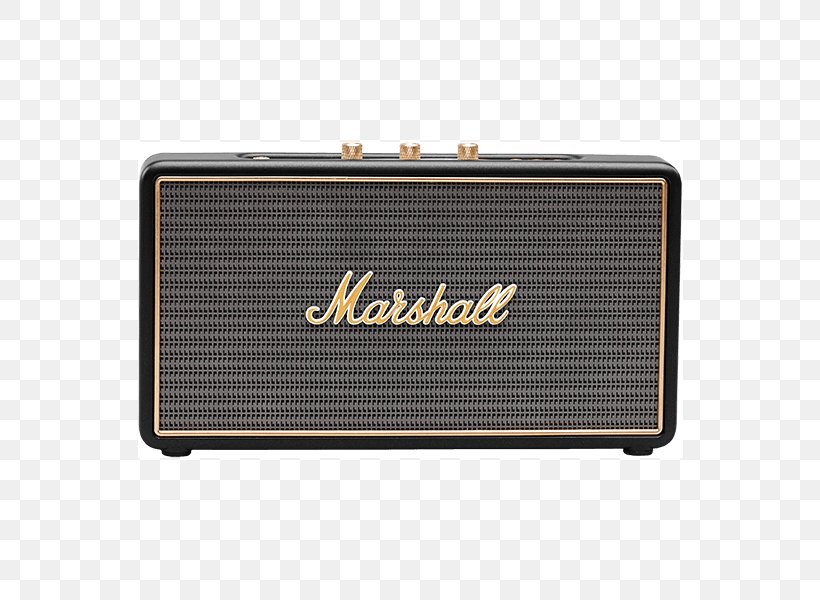 Wireless Speaker Bluetooth Marshall Stockwell Loudspeaker Headphones, PNG, 600x600px, Wireless Speaker, Audio Power Amplifier, Automotive Exterior, Bluetooth, Bluetooth Low Energy Download Free