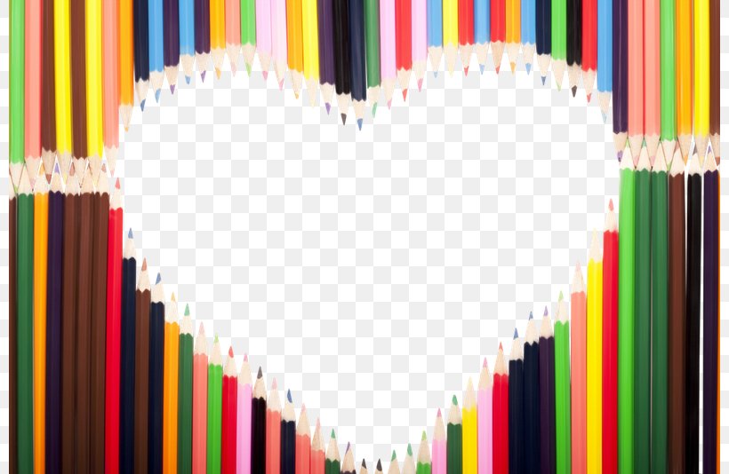 Colored Pencil Stock Photography Blue Pencil, PNG, 800x534px, Watercolor, Cartoon, Flower, Frame, Heart Download Free