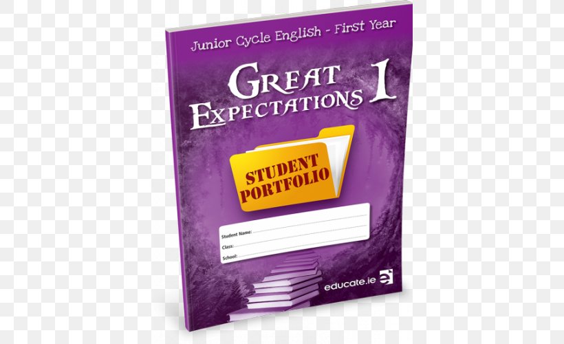 Great Expectations Workbook Junior Cycle Student, PNG, 500x500px, Great Expectations, Book, Brand, Career Portfolio, English Language Download Free