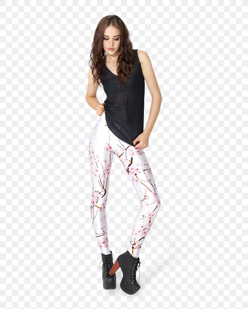 Leggings Yoga Pants Clothing Cherry Blossom, PNG, 683x1024px, Leggings, Asoscom, Blossom, Cherry Blossom, Clothing Download Free