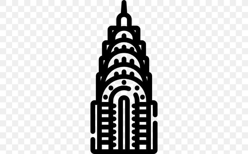Brand Symbol Black And White, PNG, 512x512px, Chrysler Building, Black And White, Brand, Building, Chrysler Download Free