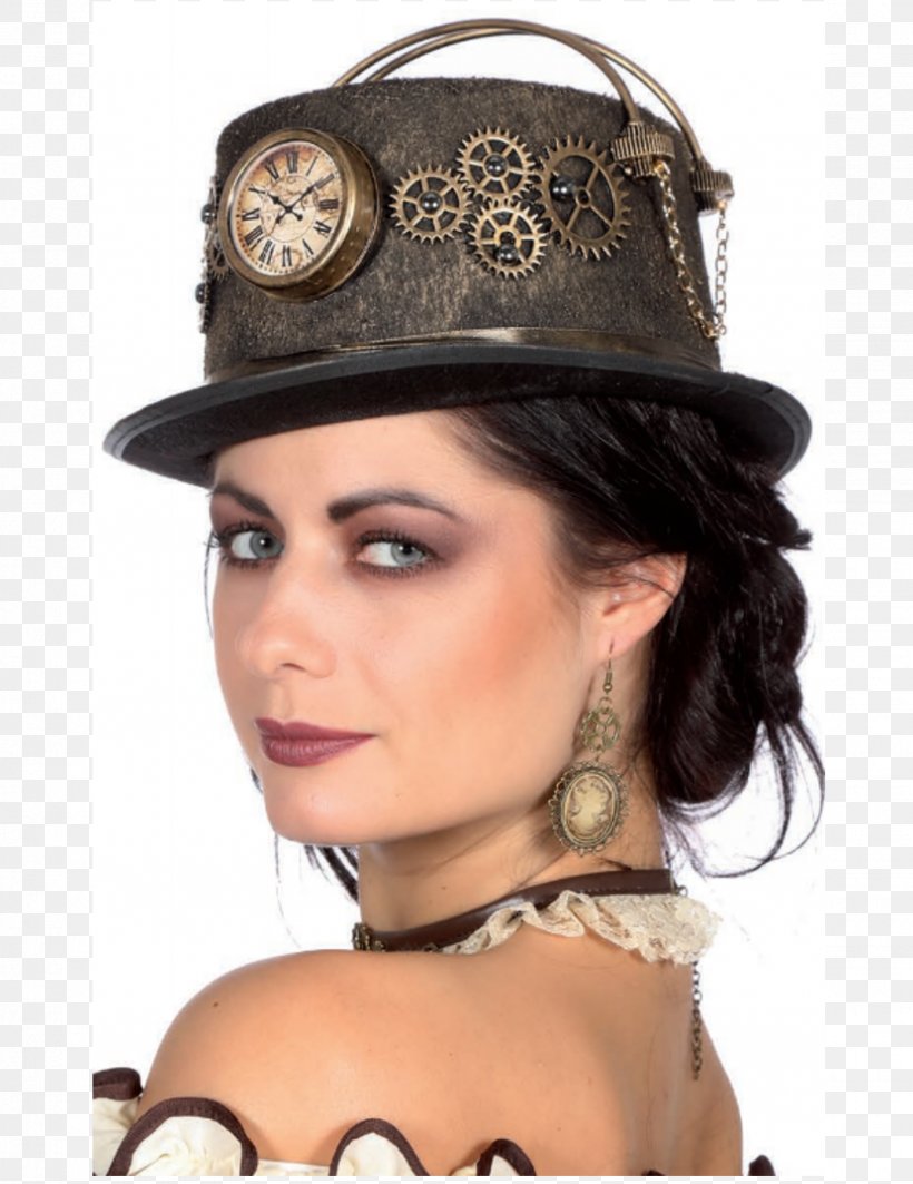 Top Hat Steampunk Disguise Adult, PNG, 1850x2400px, Hat, Adult, Clock, Clothing, Costume Download Free