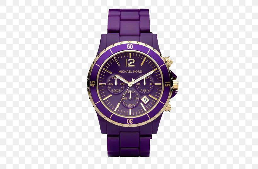 Watch Chronograph Handbag Purple Jewellery, PNG, 500x537px, Watch, Armani, Bag, Bracelet, Brand Download Free