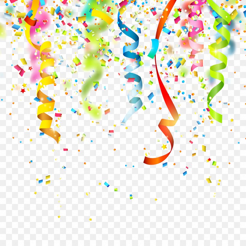 Birthday Confetti Party Clip Art, PNG, 1100x1100px, Birthday, Area, Confetti, Party, Photography Download Free