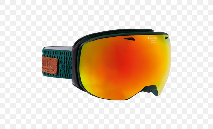Goggles Gafas De Esquí Skiing Sunglasses, PNG, 500x500px, Goggles, Balaclava, Eyewear, Glasses, Orange Download Free