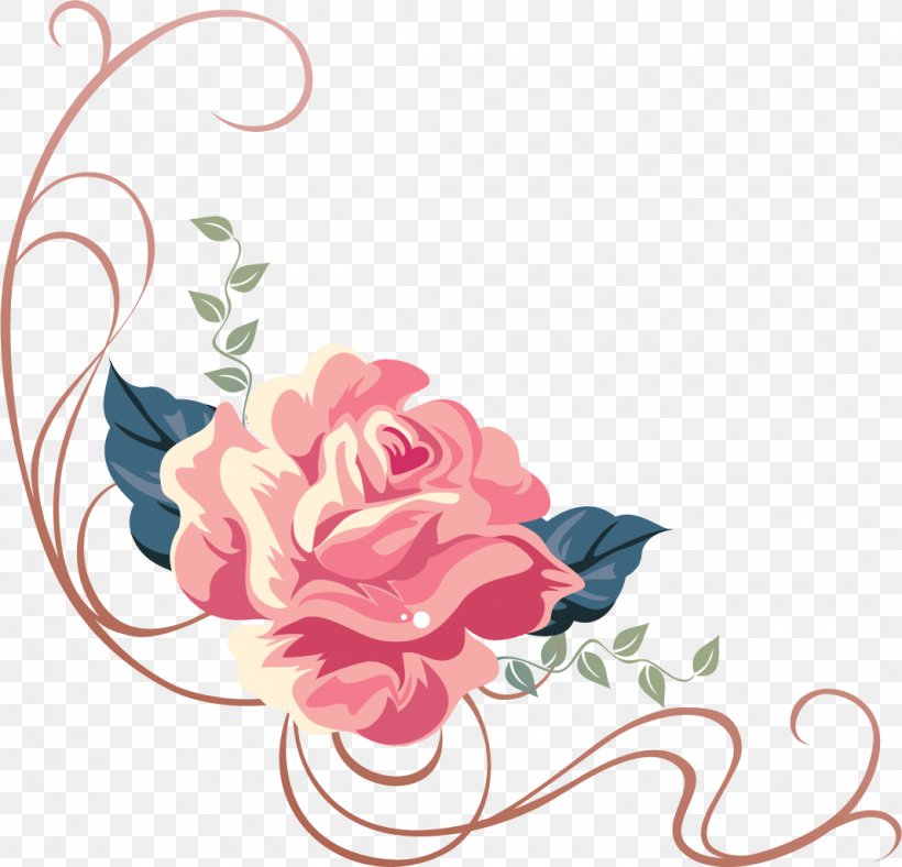 Rose Flower Clip Art, PNG, 1067x1026px, Rose, Art, Creative Arts, Cut Flowers, Decoupage Download Free