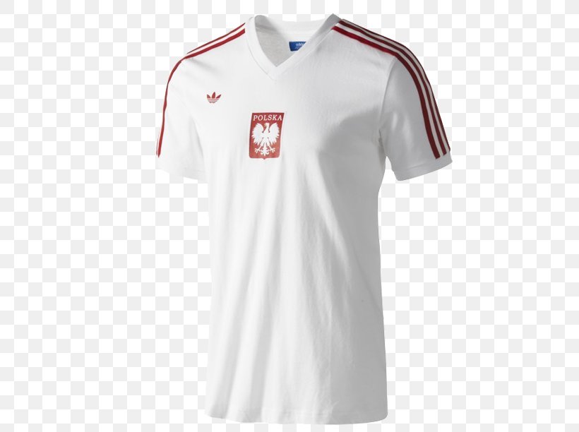 T-shirt Poland National Football Team Sports Fan Jersey Adidas, PNG, 800x612px, Tshirt, Active Shirt, Adidas, Adidas Originals, Clothing Download Free