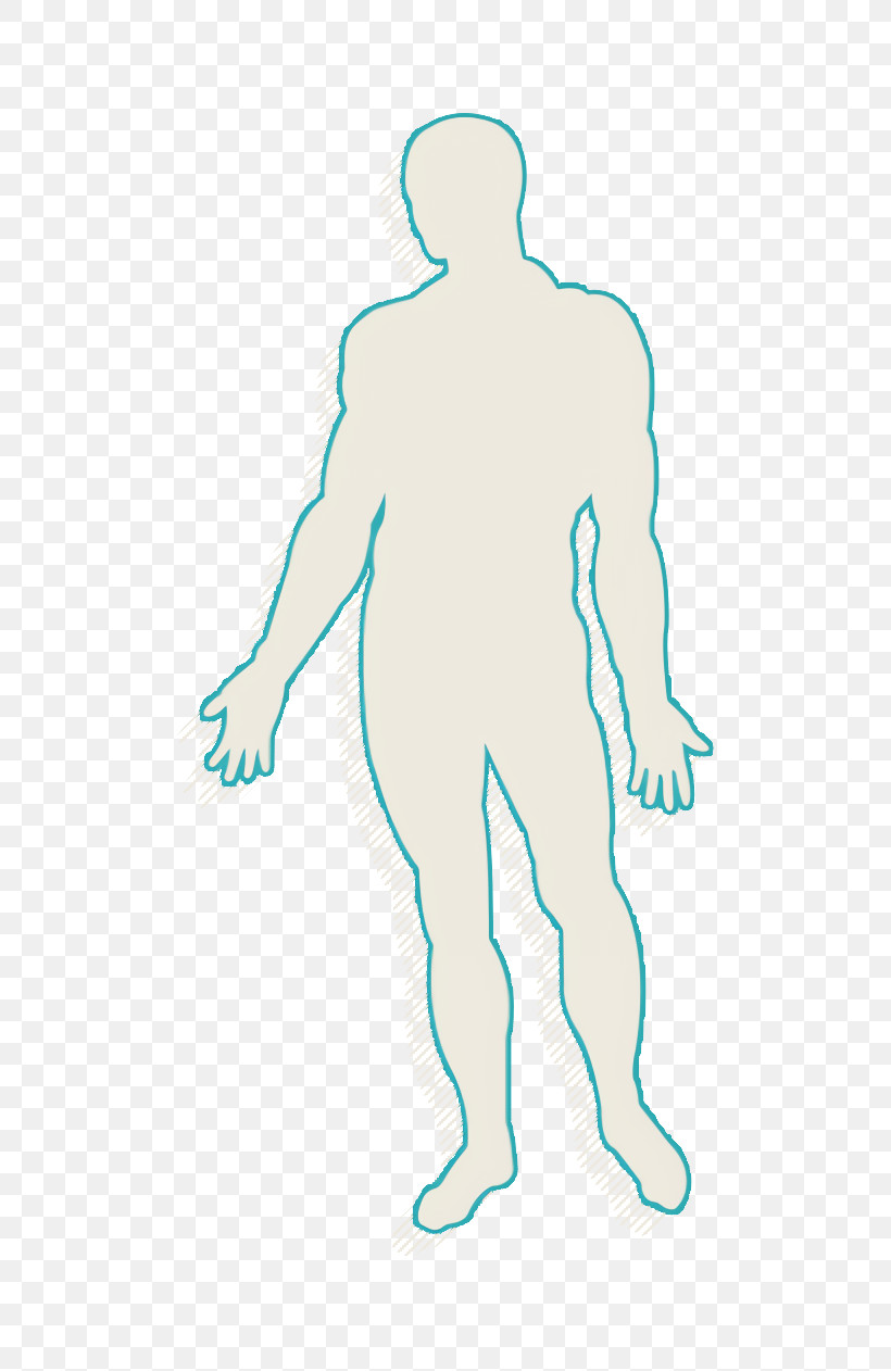 Body Parts Icon Human Icon Human Body Standing Black Silhouette Icon, PNG, 596x1262px, Body Parts Icon, Biology, Black M, Computer, Hm Download Free