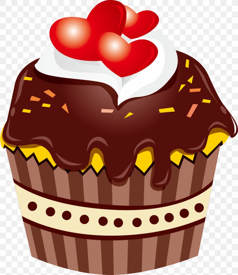 Cupcake Birthday Cake Chocolate Cake Cream Icing, PNG, 1201x1386px, Cupcake, Baking Cup, Birthday, Birthday Cake, Birthday Card Download Free