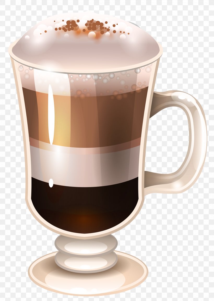 Latte Macchiato Irish Coffee Cappuccino, PNG, 2500x3515px, Coffee, Cafe Au Lait, Caffeine, Cappuccino, Coffee Bean Download Free