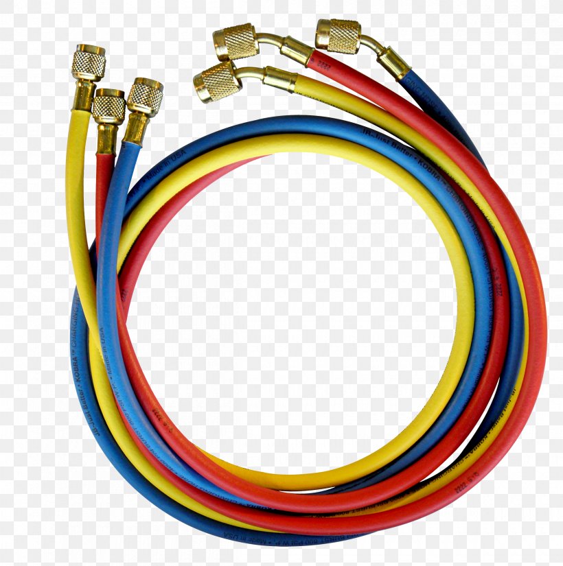 R-407c Chlorodifluoromethane Gauge Refrigerant 1,1,1,2-Tetrafluoroethane, PNG, 2400x2417px, Chlorodifluoromethane, Body Jewelry, Cable, Electrical Cable, Electrical Connector Download Free