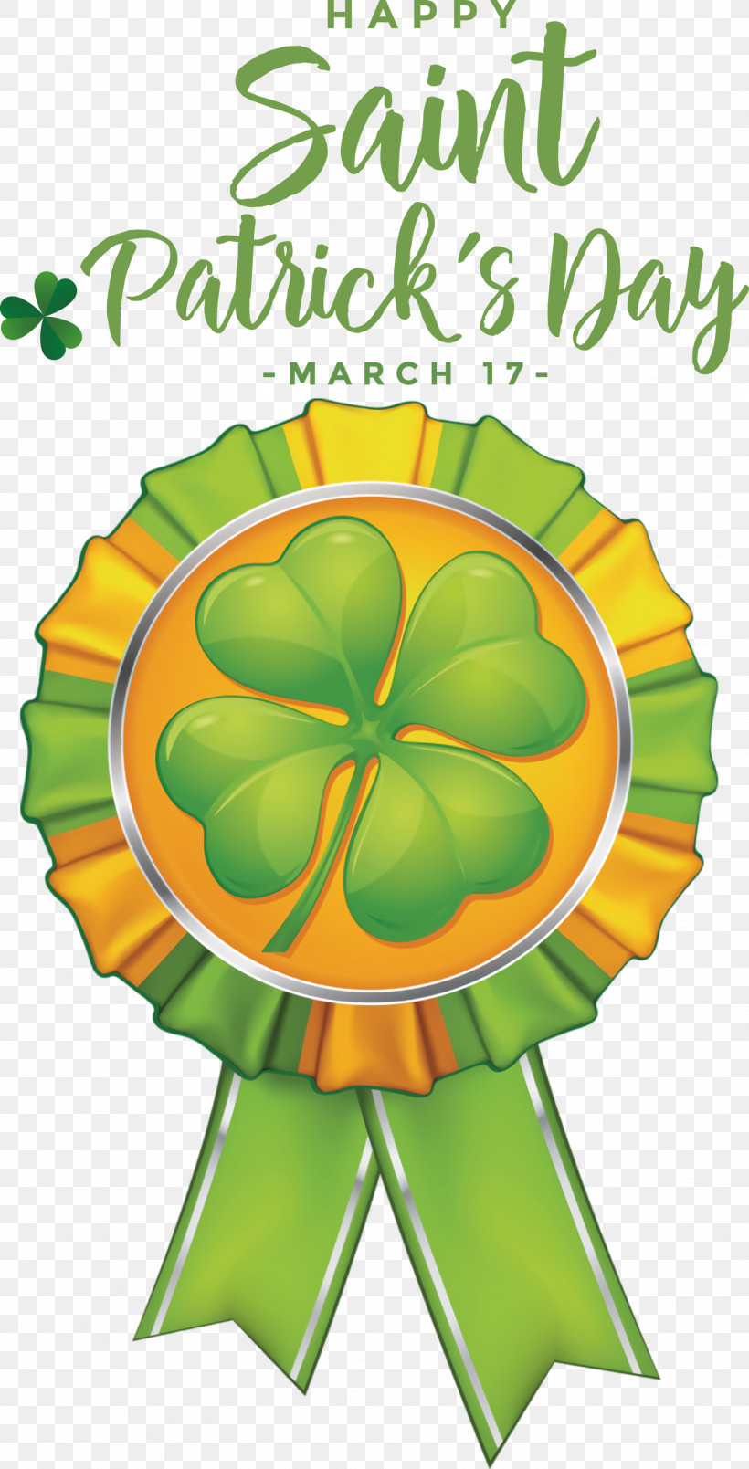 St Patricks Day Saint Patrick Happy Patricks Day, PNG, 1528x3000px, St Patricks Day, Award, Badge, Clover, Fourleaf Clover Download Free