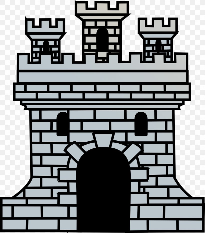 Clip Art Fortification Castle Image, PNG, 1127x1280px, Fortification, Arch, Artwork, Black And White, Building Download Free