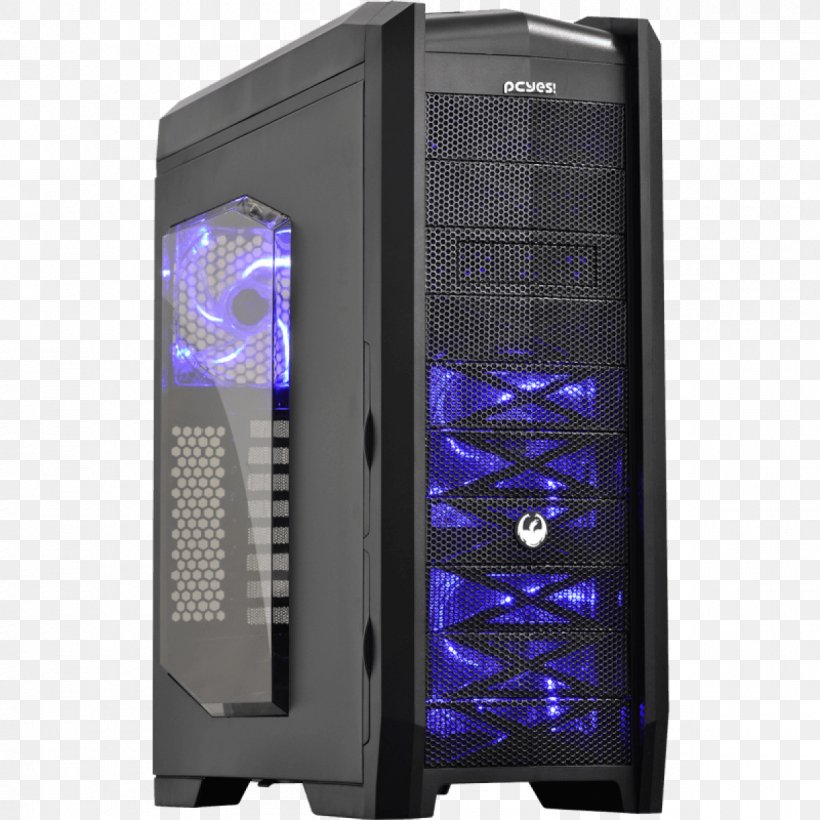 Computer Cases & Housings Controller USB Computer System Cooling Parts Gamer, PNG, 1200x1200px, Computer Cases Housings, Black, Blue, Computer Case, Computer Component Download Free