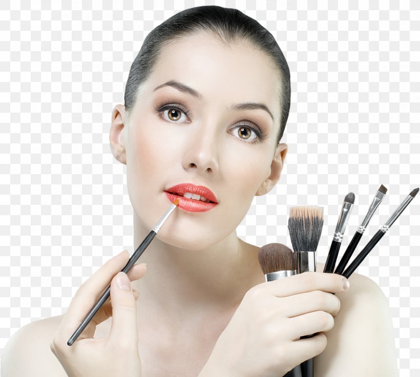 Cosmetics Make-up Artist Beauty Parlour Web Template, PNG, 851x764px, Cosmetics, Beauty, Beauty Parlour, Brush, Cheek Download Free