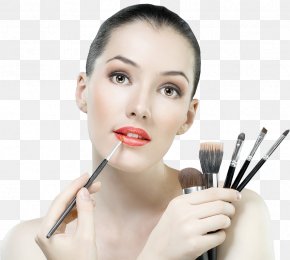 Beauty - Cosmetics Make-up Artist Beauty Parlour Web Template PNG