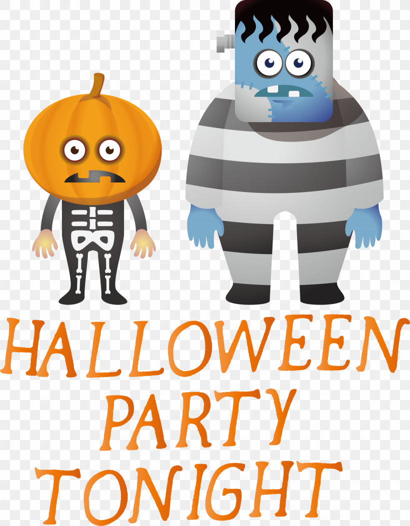 Halloween Halloween Party Tonight, PNG, 2338x3000px, Halloween, Cartoon, Happiness, Meter, Pumpkin Download Free
